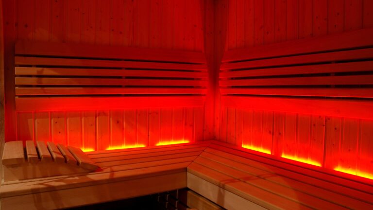 A photo of an infrared sauna, emphasizing the importance of sauna weight loss methods.